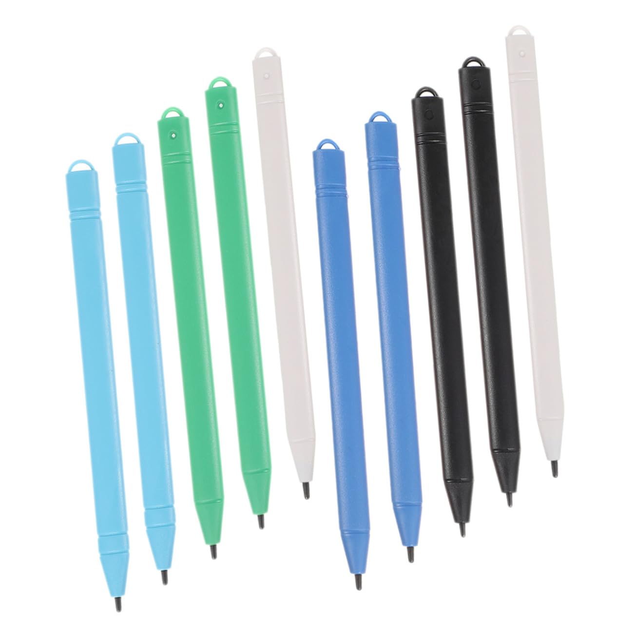 Mikikit 50pezzi Pennini Capacitivo Per Scrittura e Disegno Su Tablet Stilo Leggero e Resistente Penna Lcd Per Note e Arte Di Colori