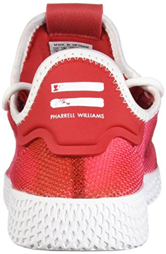 adidas Originals Unisex-Kids PW Tennis HU J,Scarlet/White/White,6 Medium US Big Kid3