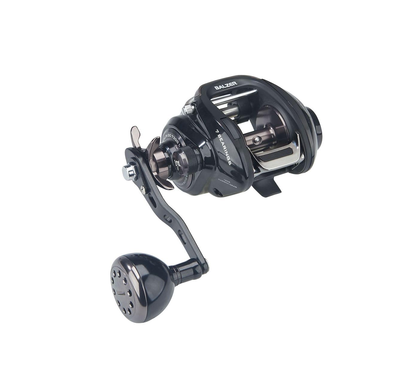 Balzer Adrenalin DCT 7300 L - Baitcastrolle, Meeresrolle, Multirolle