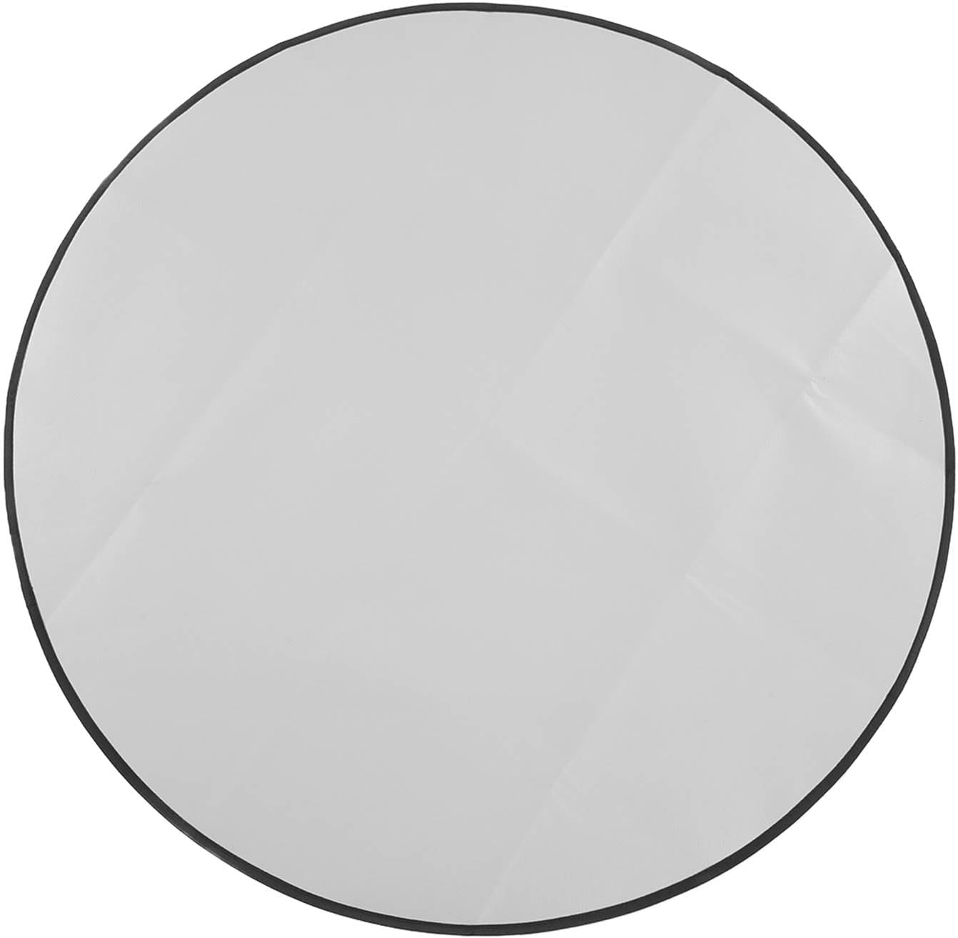 36 Inch Fireproof Mat, Silicone Coating Round Fireproof, Round Fire Pit Mat, Gray Fireplace Pad, Round Under Grill Mat for Fire Pit, Kettle Charcoal Barbecue Grill