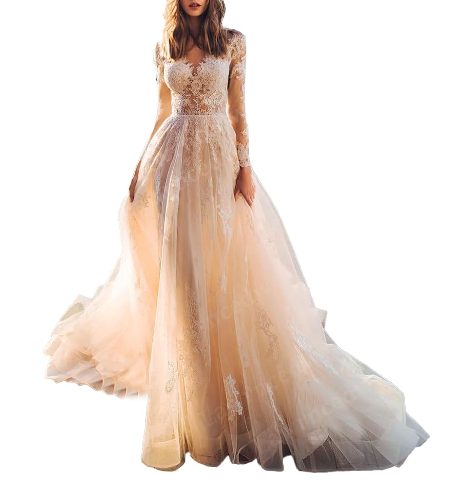 Tulle Wedding Dresses for Bride 2025 Bridal Gowns for Women A-line Elegant Wedding Gown Ball Gown