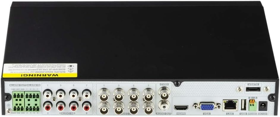 Eyemax SuperLive Plus TD Series 8CH CCTV DVR System Suport Cameras Upto 5MP,for HD-TVI, HD-CVI, HD-AHD, 960H Analog Cameras -2TB HDD-