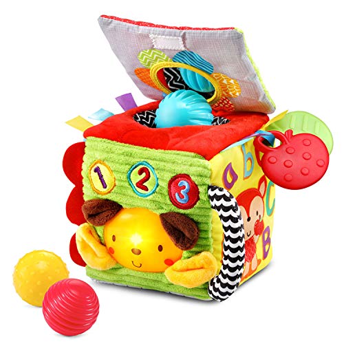 Image of VTech Soft and Smart Sensory Cube, Multicolor