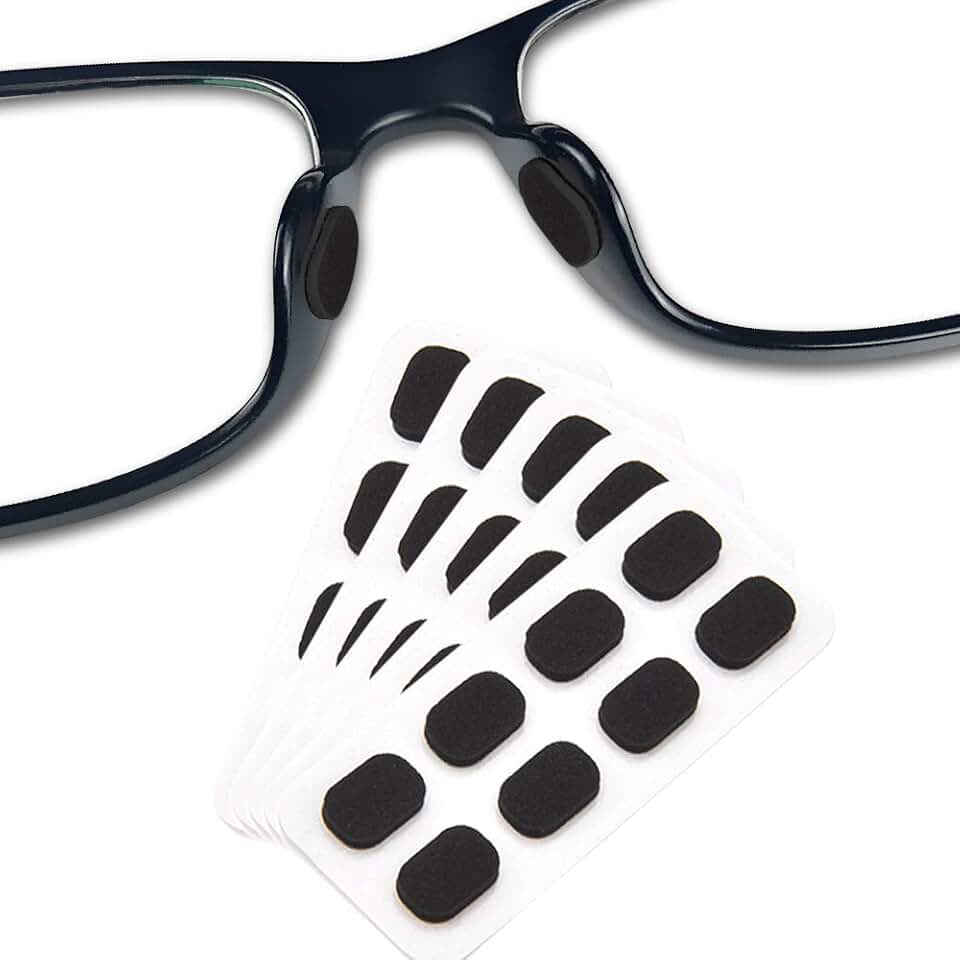 eyeglasses nose pads stick on