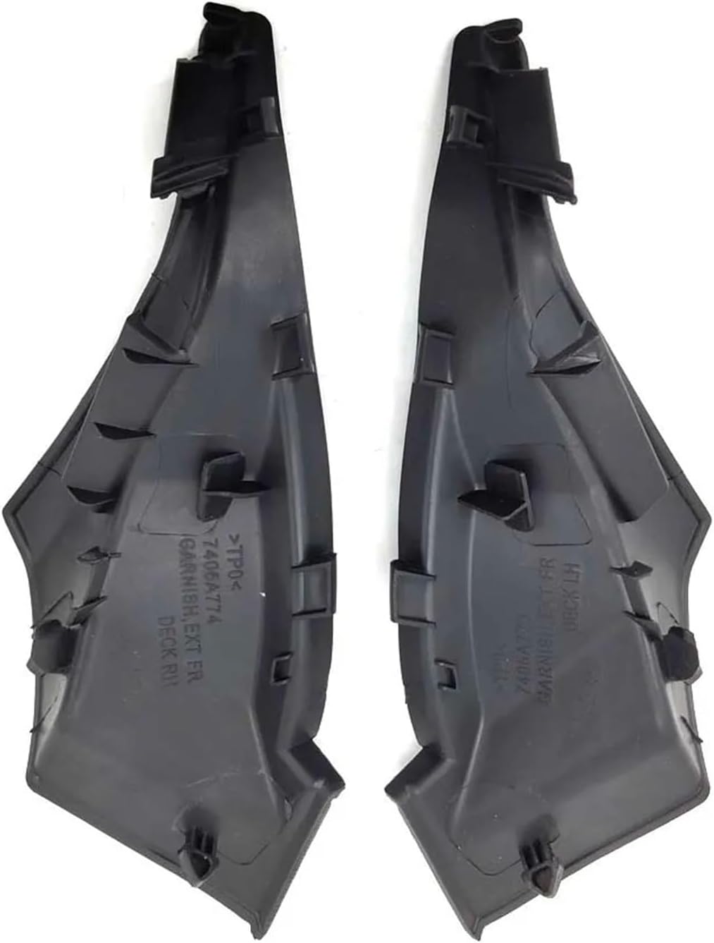 Windshield Wiper Side Cowl Cover Trim Panels 1Pair for Mitsubishi for Outlander 2013 2014 2015 2016 2017 2018 2019 2020 Car Front Wiper Side Cowl Extension Cover