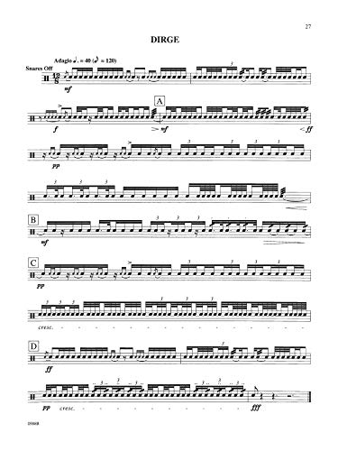 Modern Classic Solos for Snare Drum: Recently Discovered Solos from the Archives of Saul Goodman - Image 4