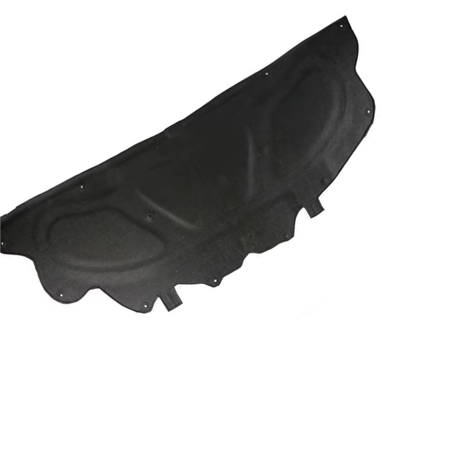 Sound Bonnet Insulation​ Car Accessories Engine Heat Sound Insulation Cotton Pad Soundproof Firewall Cover Mat Compatible with Peugeot 307 2007 2008 2009(Black)