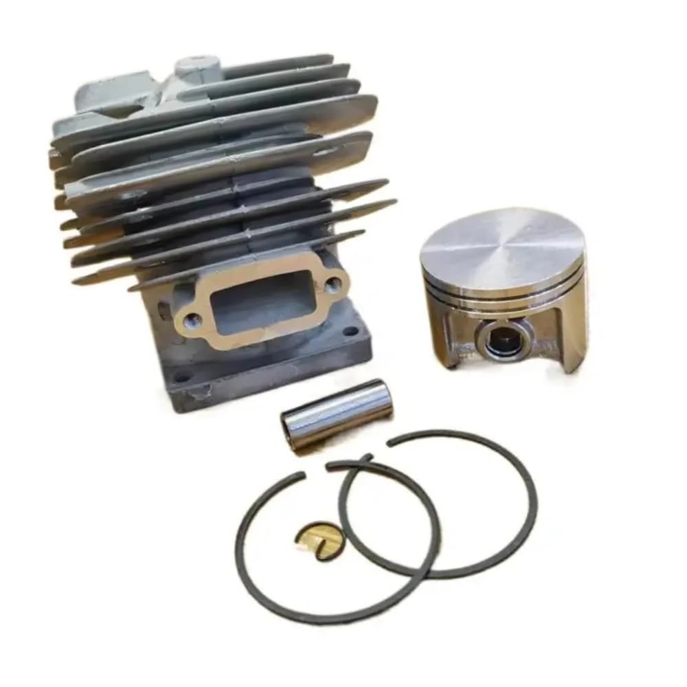 Kit de pistón cilíndrico apto for piezas de repuesto de motosierra recubiertas de cromo MS382(Nikasil)