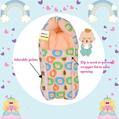 Image of Kwitchy Baby Bedding Set for New Born Essential Combo (0-6 Months) (4PCS Set)