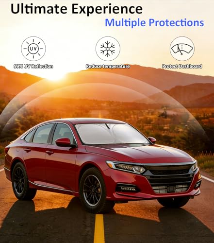Image of Windshield Sun Shade for Honda Accord 2018-2022 Accessories