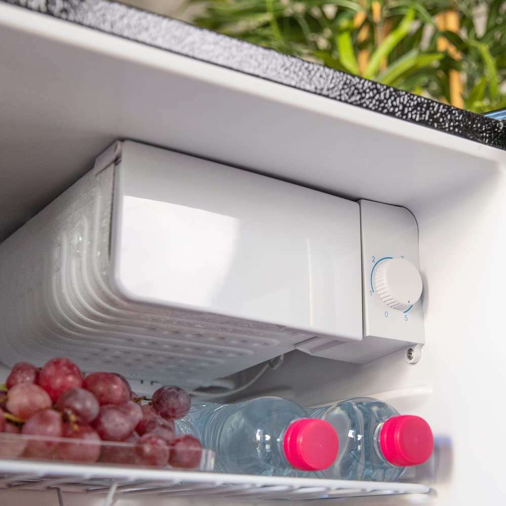 Cecotec Mini Frigo GrandCooler 20000 SilentCompress Black 46 L Porte Réversible Petit Congélateur