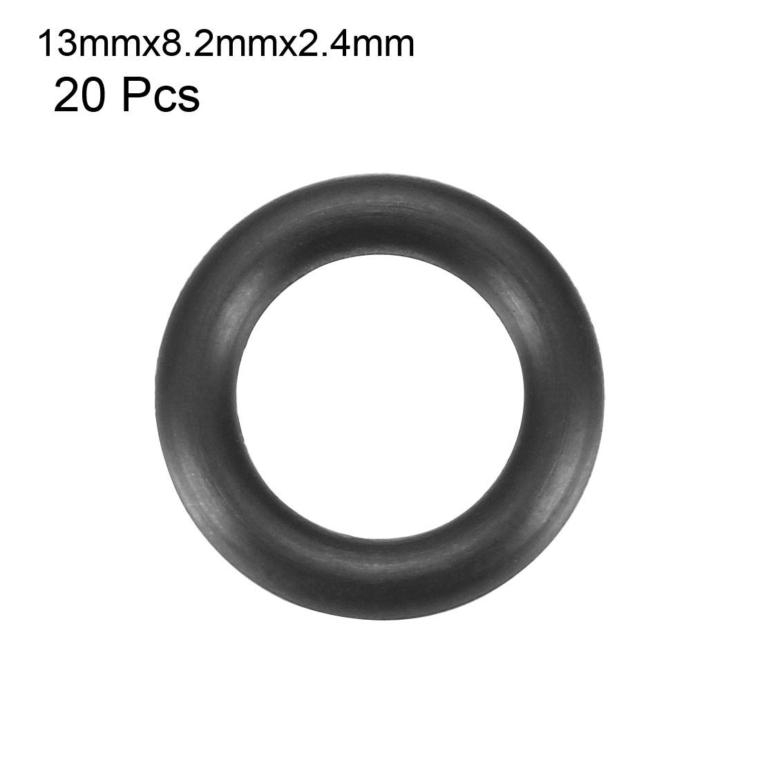 Sourcing Map 5 Stück NBR O-Ring 52x47,2x2,4 Mm – 70 Shore, Temperatur -20 Bis +100°C, Für Dichtungen & Ventile