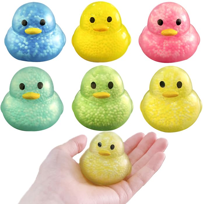Amazon | 【縁日 景品 セット】もちもちパウダービーズ アヒルちゃん