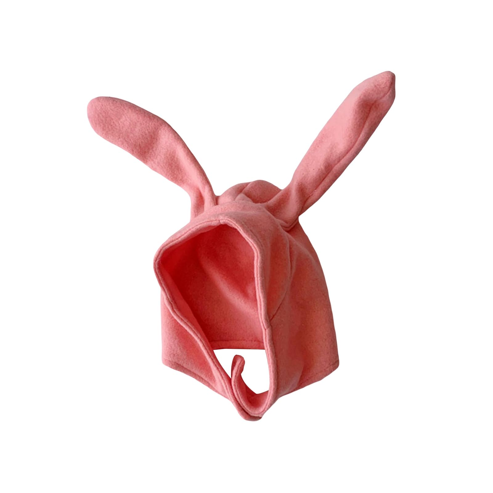 Baby Bonnet Hat Cute Infant Bunny Ears Hat Infant Winter Warm Earflap Beanie Cap with Button Closure for Boys Girls
