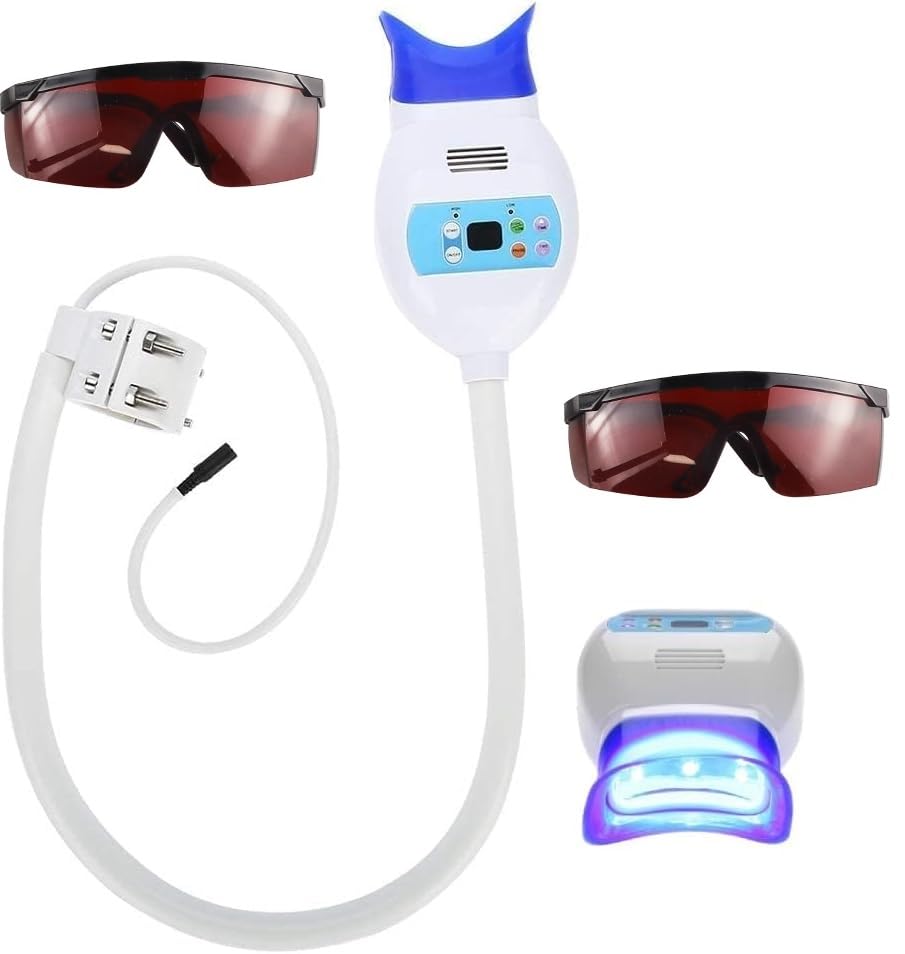 Rasamer US Stock 24W Teeth Whitening Lamp 8 LED Lights Bleaching Accelerator for Operating Chair