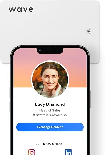 Miniatura 7 de Wave - Tarjeta de contacto inteligente NFC (negro mate)