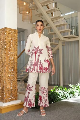 Image of Kalaanj Kurta Set for Women || 2 pic co-ords Set for Women (Kurta set 29-12-1)