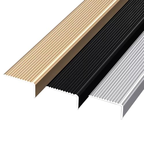 Bordure d'escalier en aluminium pour sécuriser vos marches d'extérieur