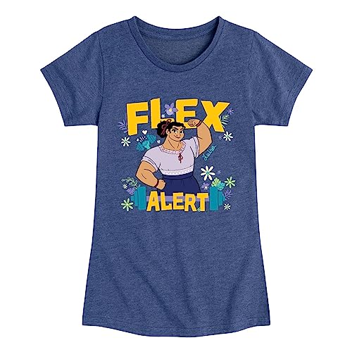 Disney - Encanto - Luisa Flex Alert - Toddler and Youth Girls Short Sleeve Graphic T-Shirt