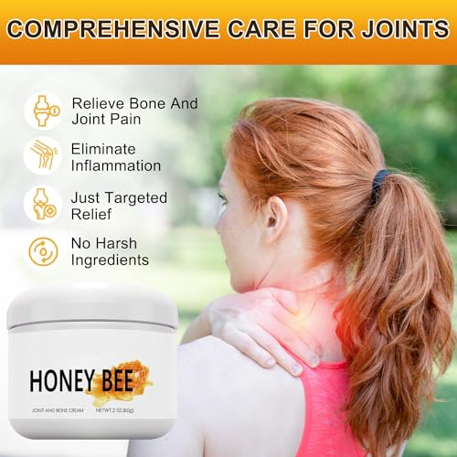 BSOON Bienengift Creme 2 Stück Honey Bee Venom Bone Healing Cream, Australian Bienengift Knochenheilungscreme, Gelenk Behandlungscreme Bienengift Pflege Reparatur Creme – Bild 5