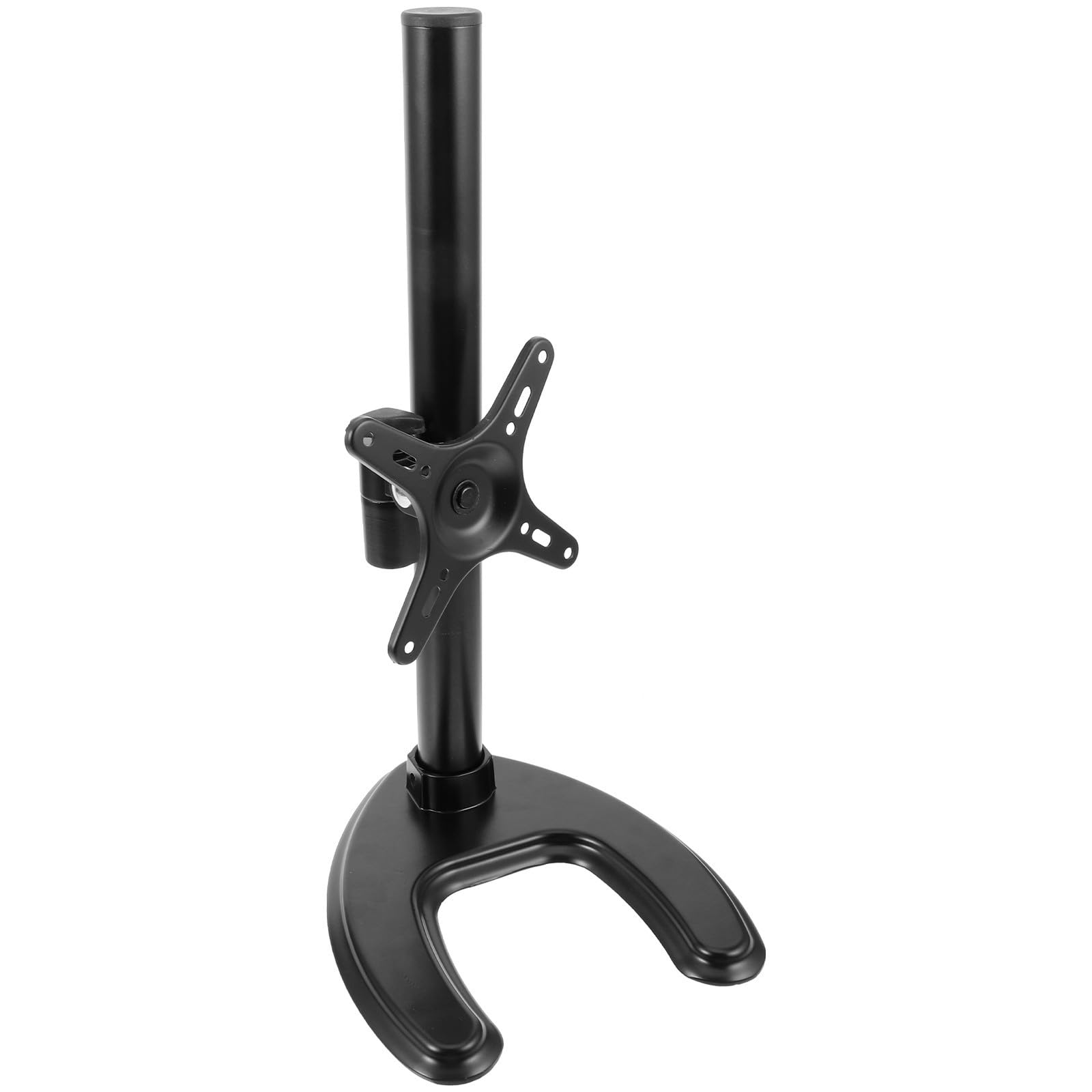 Base de Soporte para TV de Sobremesa Negra de Aleación de Aluminio