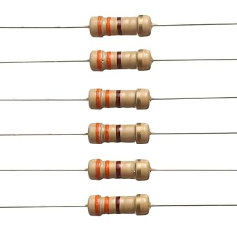 Insignia Labs - 330 Ohm Resistor (10Pcs) - 330 Ohm 1/4w (0.25 Watt) ?5% Tolerance Metal Film Fixed Resistor