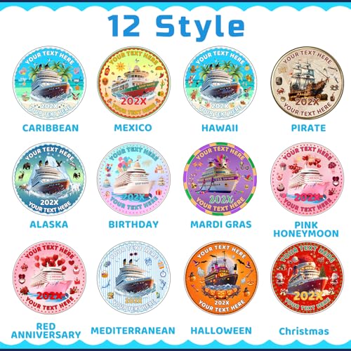 Imán decorativo personalizado para puerta de crucero miniatura 2
