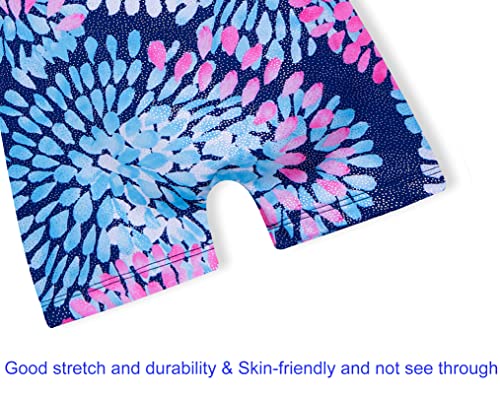 Image of Domusgo Gymnastics Leotards for Girls Sparkly One Piece Biketard Size 1-10Y