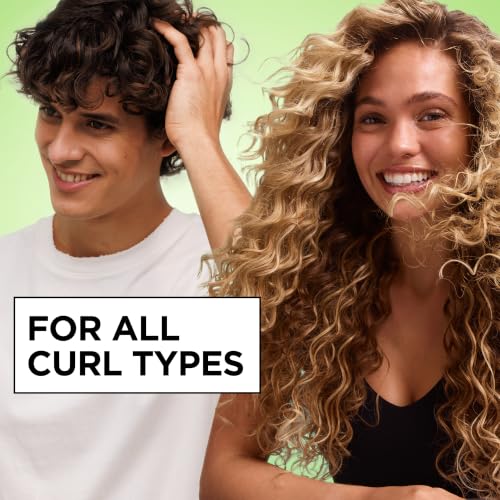 Garnier Fructis Curl Nourish Moisturizing Conditioner for Curly Hair, Plant Protein and Coconut Oil Formula, Up to 48HR of Curl Definition, Sulfate Free & Vegan, 21 Fl Oz (Packaging May Vary) - image 6
