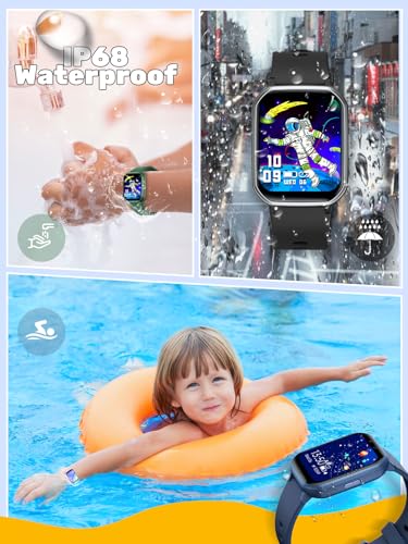 Teslahero Kids Smart Watch For Boys Girls,Children Fitness Tracker With Heart Rate Sleep Monitor,Waterproof Activity Tracker Pedometer Step Counter For Fitbit Android Iphone thumb #6
