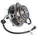 Detroit Axle - Front Right Wheel Bearing Hub for 2002-2007 Jeep Liberty [w/ABS] 2003 2004 2005 2006 Wheel Bearing and Hub Assembly Replacement