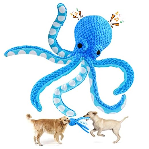 Jeefome Dog Toys/Dog Toys for Large Dogs/Squeaky Dog Toys/Plush Dog Toys/Large Dog Toys/Dog Toys for Small Dogs/Stuffed Dog Toys/Interactive Dog Toys for Small, Medium, Large Dogs Keep Them Busy