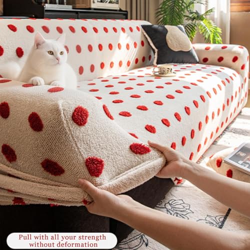 Housse de canapé élastique pour masquer l'usure et protéger des griffures de chat - 6