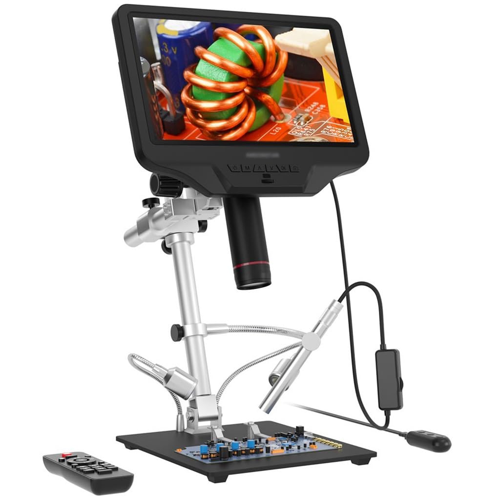 Microscope numérique avec Endoscope et écran FHD for la réparation et Le soudage de Produits électroniques