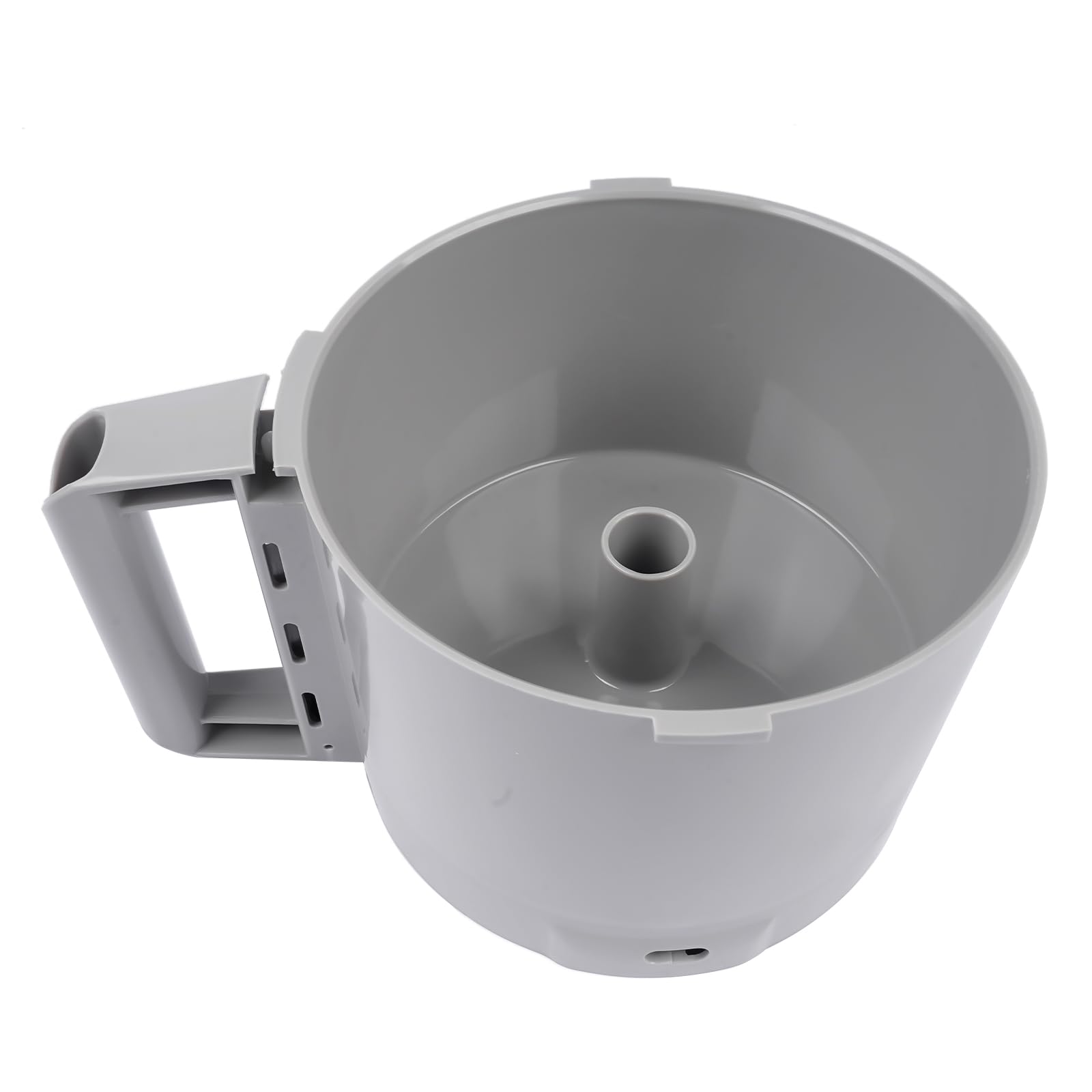 Getanye 112204S Food Processor Cutter Bowl 3 Quart Replacement for Robot Coupe R2 R2B R2N R2 Dice Food Processor Gray Bowl