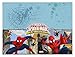 Procos plastica SPIDERMAN Folat 85155P Tovaglia Spider-Man Warriors 120 x 180 cm, Rosso, Blu, Azzurro, 120 x 180, 85155