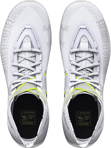 Under Armour Highlight MC 3023716-106 White Men's Football Cleats 11.5 US3