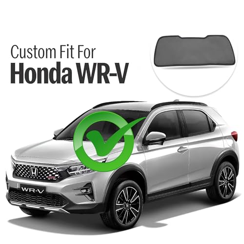 Image of Autofact Dicky Curtain for Honda WRV | Custom Fit Rear Windshield Sunshade | UV & Heat Protection | Foldable Mesh | Privacy & Cooling Car Accessory