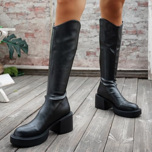 Bottes d'hiver à talon bas idéales pour vos balades en ville - 7