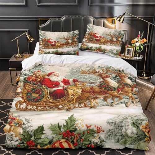 Parure de lit Noël 3D, le cadeau idéal pour décorer la chambre d'enfant