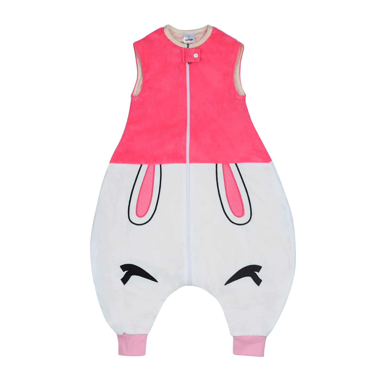 Sacco Nanna Con Piedini 1.5 Tog Super Morbido E Caldo Quattro Stagioni Sacco Nanna Per Bambini 1-6 Anni Con Motivo Animalier