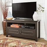 Walker Edison 44 inches Cortez TV Stand Console, Espresso
