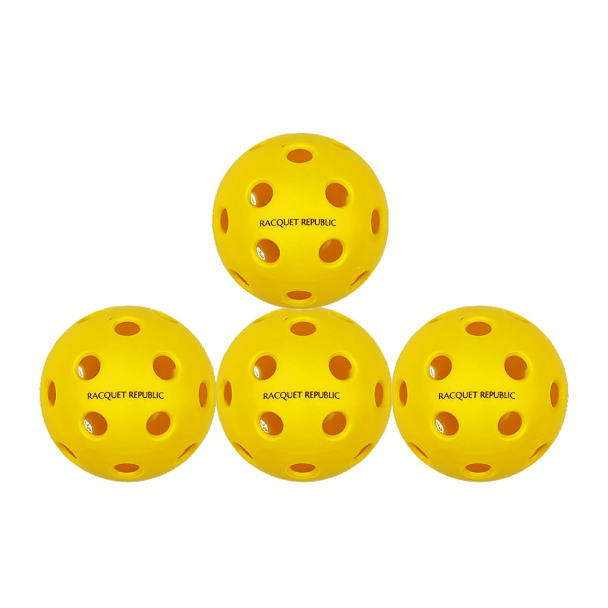 High Performence Indoor Pickleball Set of 4, 26 Holes Lightweight for Tournament and Competition, Perfectly Balanced, High Bounce True Flight, Durable, Ideal for All Skill Levels-image-32