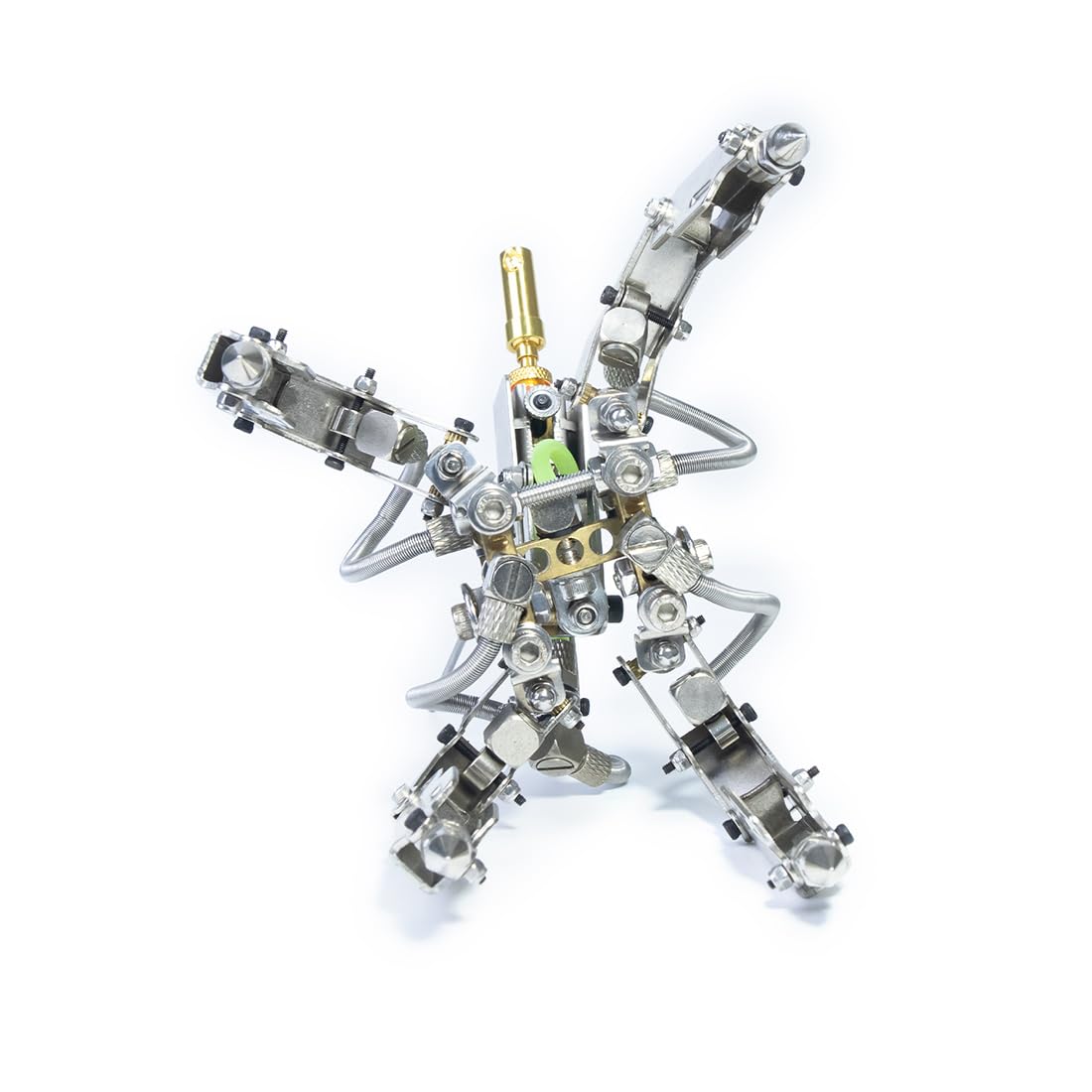 3D DIY metalowy model montażowy, przyszły zestaw modeli mechanicznych, Boże Narodzenie, metalowe puzzle, sztuka, rękodzieło, zestawy łamigłówek dla dorosłych do budowania, mechaniczne