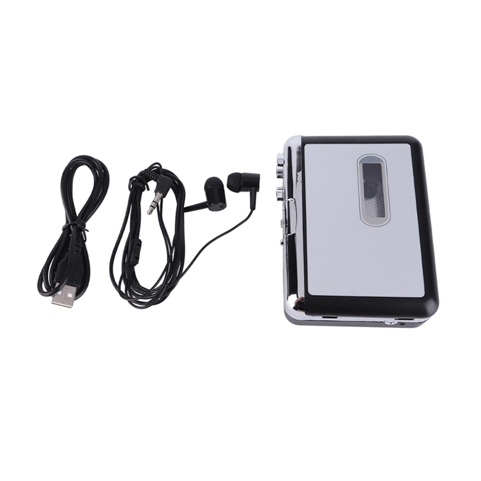 Convertitore MP3 a Cassetta Portatile con Acquisizione USB per un Facile Ascolto e Trasferimento di Musica, Ideale per gli Amanti della Musica retrò