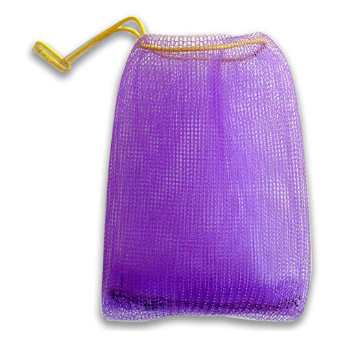 5 Stück Perligran Seifenbeutel Bade-Perli Seifenschwamm Seifennetz Badenetz Körperpflege Badeperli