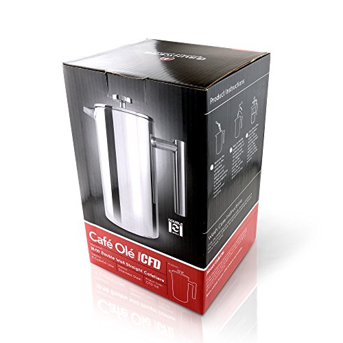 Café Olé CFD-03 koffiezetapparaat, roestvrij staal 18/10, hoogglans polish, 350 ml - Afbeelding 5