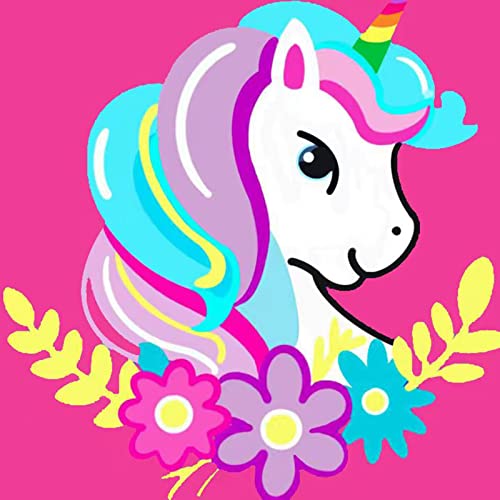 Augvo Paint By Numbers For Kids, 2 Pcs Paint By Numbers For Kids Ages 4-8 Beginner, For Unicorn Diy Oil Painting Gift Kits, 8 X 8” Pre Drawn Canvas, Christmas Gift For Kids #TOP2