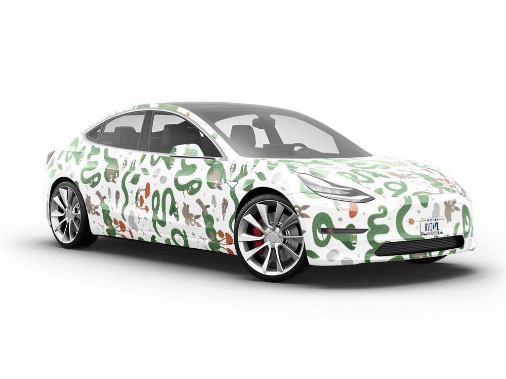 Rwraps Snake Desert Sands Gloss Vinyl Film Wrap 59in x 6in Vinyl Vehicle Car - Picture 34 of 45