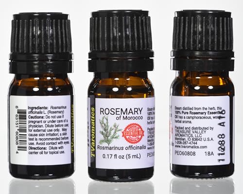 Aceite esencial puro de romero TVaromatics 5 mL miniatura 2